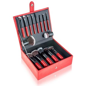 SHANY Vanity Vox Brush set with Storage Box and Stand  - 15 pieces - 1 of 4