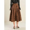 Women's Eternal Devotion Woven Full Midi Skirt - FLYING TOMATO - 2 of 4
