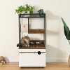 Multipet Cat Litter Box Enclosures with Cat Tree Tower - 2 of 4