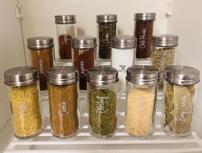 Glass Spice Jars - 2 oz