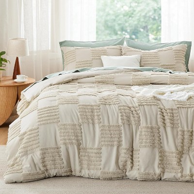 Hyprest Queen Size Comforter Set Linen