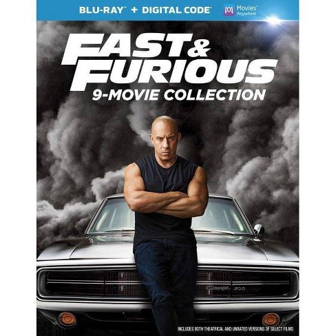 Fast & Furious 9-movie Collection (blu-ray) : Target