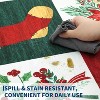 GustoWave Washable Xmas Style Prints, Christmas Area Rugs for Livingroom Dining Room Holiday Decor - 2 of 4