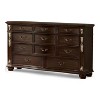 Mullberry 11 Drawer Dresser Brown Cherry - HOMES: Inside + Out - 2 of 3