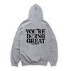 Simply Sage Market S.W.Smiley You're Doing Great Smiley Front and Back Design Hoodie - 3 of 4