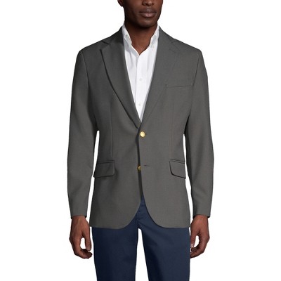 Lands' End School Uniform Men's Hopsack Blazer
