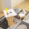 Vynxaria Kids Table Set with Chair - 2-in-1 Convertible Study & Play Table for Children - 4 of 4