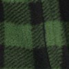 plaid black & green