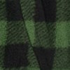 plaid black & green