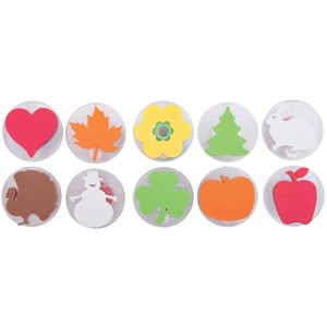 Ready 2 Learn Giant Stampers, Holiday Shapes, Set of 10 - 1 of 3