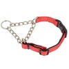 Alilang Dog Collar Nylon Dog Choke Collars Stainless Steel Chain Training Dog Collar - Reflective Collar for Large, Medium, Small Dogs - 3 of 4