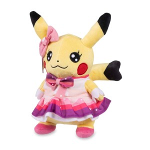 Pokemon Center Cosplay Pikachu: Pikachu Pop Star Poké Plush - 9 In. - 1 of 4