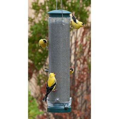 Aspects Spruce Medium Quick Clean Nyjer Mesh Thistle Tube Bird Feeder ...