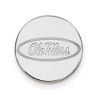 Black Bow Jewelry Sterling Silver Mississippi Rebels NCAA Key Chain - 2 of 3