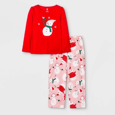 Pajama Pants Carter/'s Girl/'s Fleece Snowman Size 8