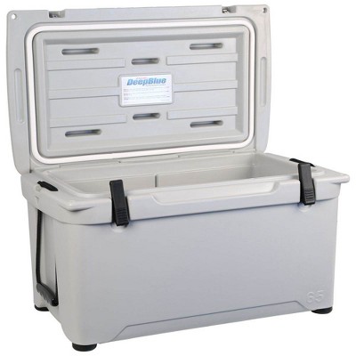 Engel Coolers 58 Quart 70 Can High Performance Roto Molded Ice Cooler, Gray