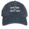 David & Young Women's Cotton Mom Hair Don't Care Baseball Cap - 4 of 4