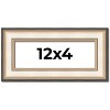 PosterPalooza | Panoramic Contemporary Silver Frame - UV Acrylic, Foam Board Backing, Hanging Hardware - 2 of 4
