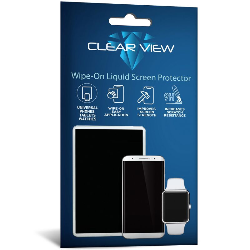 ClearView Liquid Glass Screen Protector for All Smartphones Tablets and Watches, 1 of 7