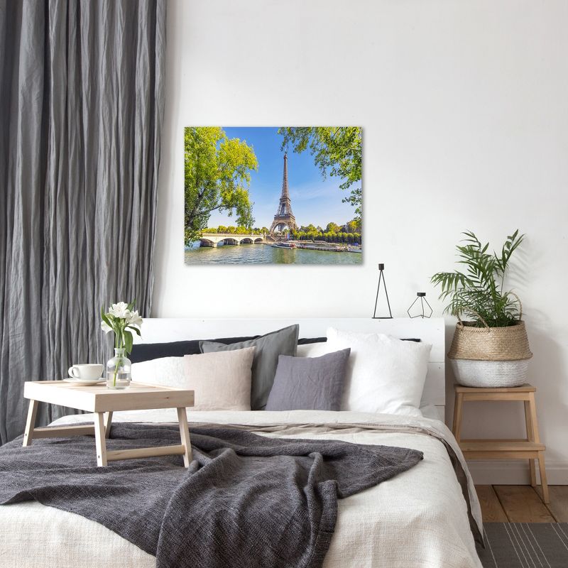 Americanflat Modern Wall Art Room Decor - Paris In Summer by Manjik Pictures, 5 of 7
