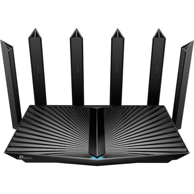 TP-Link - Archer 3200 Tri-Band Wi-Fi 6 Router Black ARCHER-3200 Manufacturer Refurbished