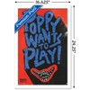 Trends International Poppy Playtime - Poppy Wants To Play Framed Wall Poster Prints - 3 of 4