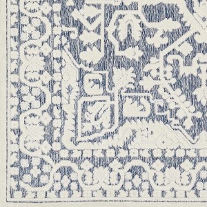 Hauteloom Mike Blue Outdoor Rug - 1 of 4