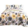 3pc Leah Quilt  Set - Lush Décor - 4 of 4