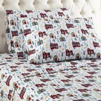 Shavel Micro Flannel Printed Sheet Set - Cabins