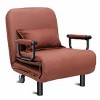 Tangkula Folding Sofa Bed Sleeper Armchair Lounge Couch 5 Position Home Furniture - 4 of 4