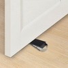 Unique Bargains Door Stop Under-Door Installation with Handle Stianless Steel Rubber 3.74"x1.97"x1.26" 1 Pc - 2 of 4