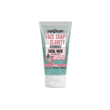 Soap & Glory Face Soap & Clarity 3-in-1 Daily Vitamin C Facial Wash Travel Size - 1.69 fl oz