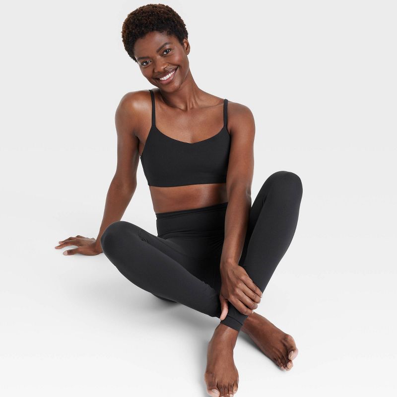 Women's Everyday Soft Light Support Strappy Sports Bra - All In Motion™, 6 of 9