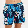 Calypsa Women's Plus Size Chlorine Resistant 4" Board Shorts - 4 of 4