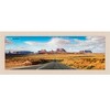 PosterPalooza | Panoramic Modernist White Picture Frame - UV Acrylic, Foam Board Backing, Hanging Hardware - 2 of 4