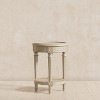 Maven Lane Pullman Traditional Round Wooden Side Table - 4 of 4