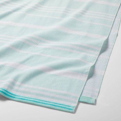 Striped Sand Resist Beach Towel Blue - Sun Squad&#8482;_2