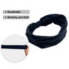 Unique Bargains Cotton Sweatbands Stretchy Moisture Wicking Headband for Fitness Sports Yoga 1 PCS - 3 of 4