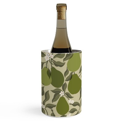 Cuss Yeah Designs Abstract Pears Wine Chiller - Deny Designs