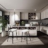 Jojoka Upholstered Counter Height Bar Chair with Round Seat - 2 of 4
