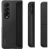 SAMSUNG Galaxy Z Fold4 Standing Cover with S Pen and S Pen Holder, Protective Phone Case with Kickstand for Hands Free Viewing, US Version, Black - 2 of 4