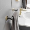 BWE 4-Piece Bath Hardware Set with Towel Hook and Toilet Paper Holder and Towel Bar Wall Mount - 2 of 4