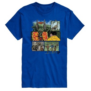 Men's - Jurassic Park - Comic Short Sleeve Graphic T-Shirt - 1 of 4