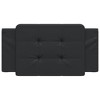 vidaXL Headboard Cushion Black 39.4" Faux Leather - 4 of 4