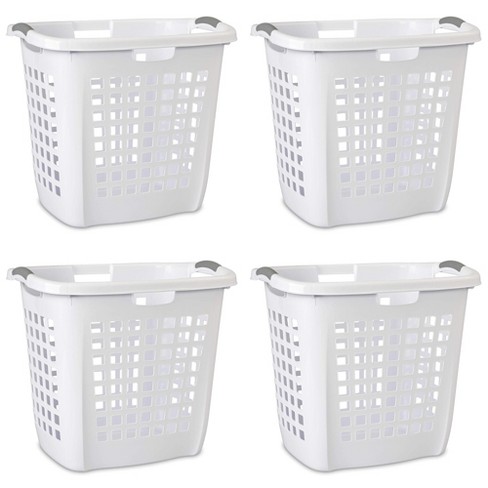 Home Logic 1.5-Bushel Plastic Laundry Basket in the Laundry Hampers &  Baskets department at