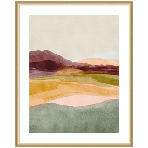 Kate and Laurel Framed Art Sunset Beauty by Nikita Jariwala, 34x42, Florence Gold - 1 of 4