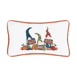 C&F Home Grateful Thankful Gnome Embroidered Throw Pillow