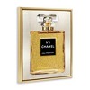 Stupell Industries Fashion Perfume Bottle Black Floater Framed Canvas Wall Art - 3 of 4