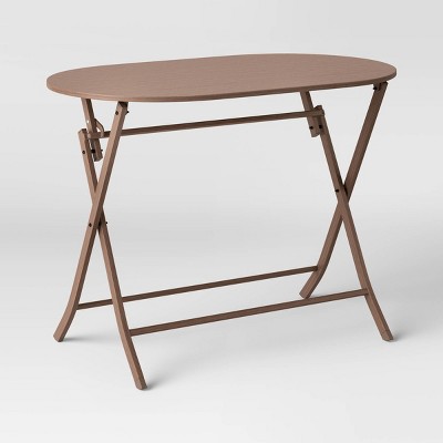 Purcell Folding Patio Bistro Table Brown - Threshold™