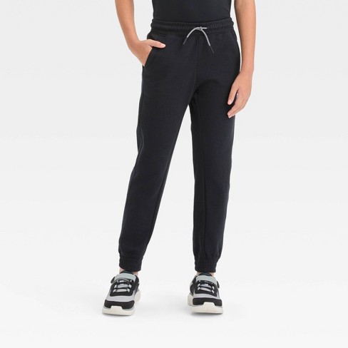 Boys' Premium Fleece ponte Pants - All In Motion™ Black Xs : Target